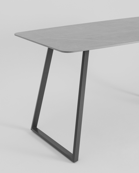 Кухонный стол Stool Group T-122 Armani grey, top gr legs DUAL
