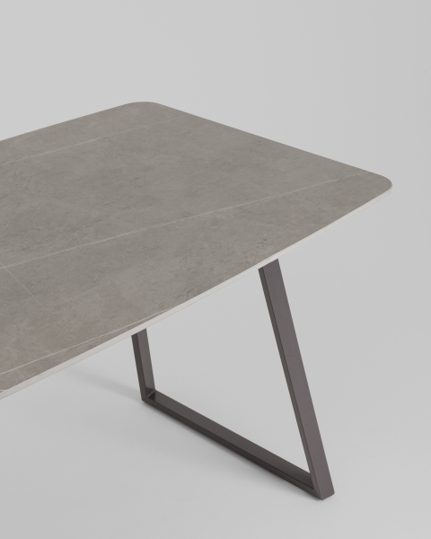 Кухонный стол Stool Group T-122 Armani grey, top gr legs DUAL