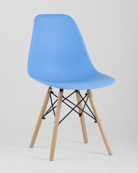 Обеденный стул Style DSW Y801-V SEAT light blue DUAL