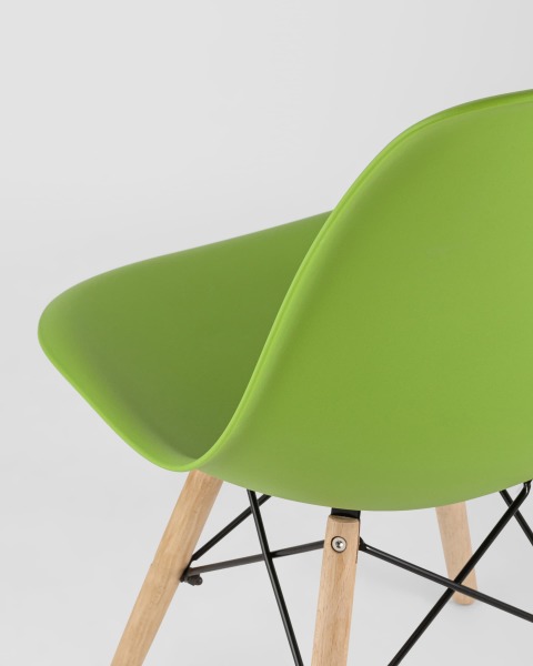 Обеденный стул Style DSW Y801-V SEAT green DUAL