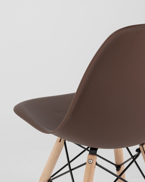 Обеденный стул Style DSW Y801-V SEAT brown DUAL