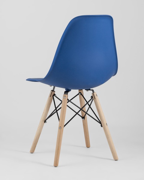 Обеденный стул Style DSW Y801-V SEAT navy DUAL