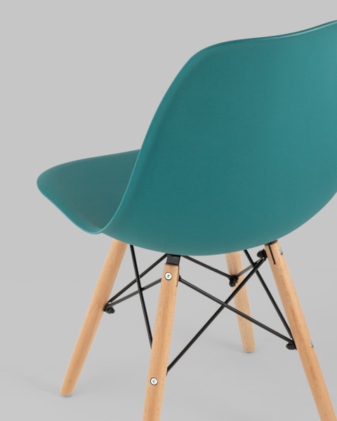 Обеденный стул Style DSW Y801-V SEAT dark green DUAL