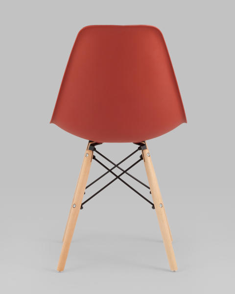 Обеденный стул DSW Y801-V SEAT terracotta DUAL