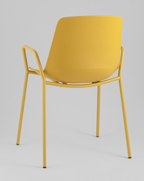 Стул пластиковый Kaira SL-7201F yellow 90208