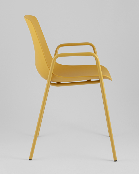 Стул пластиковый Kaira SL-7201F yellow 90208