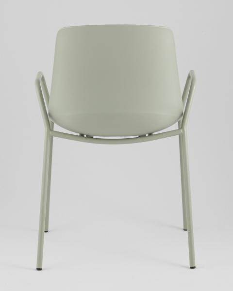 Стул пластиковый Kaira SL-7201F greyish green 90455