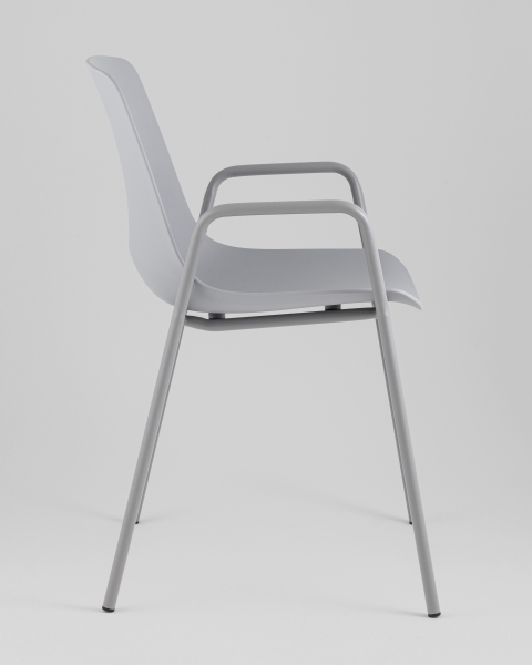 Стул пластиковый Kaira SL-7201F grey 90454