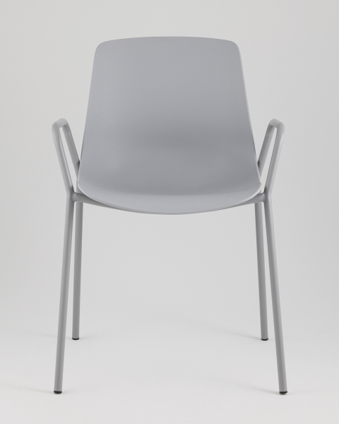 Стул пластиковый Kaira SL-7201F grey 90454