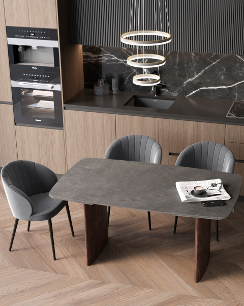 Кухонный стол Stool Group DF159-4WT 160 top DUAL