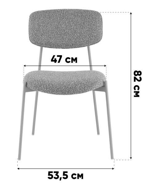 Обеденный стул Doe FDC7385 OTE-CL-421 F13