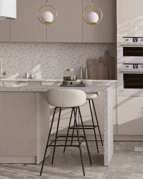 Барный стул Nita 9091C l.beige UF998-1