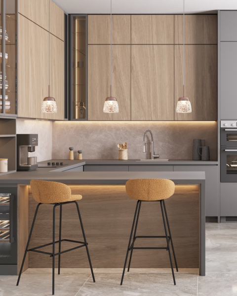 Барный стул Nita 9091C yellow UF998-7