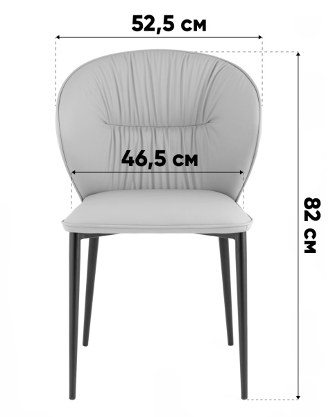 Обеденный стул Deia DC1151 S301-42 bl.l