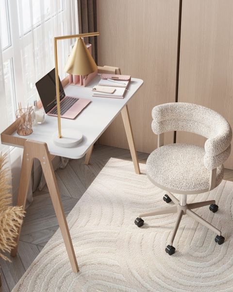 Кресло офисное Ponty Bebe Office Chair OTE-CL 113 beig.l