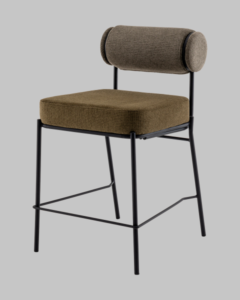 Полубарный стул Ponpoun Totoro Barstool OTE-SH 355+353 bl.l