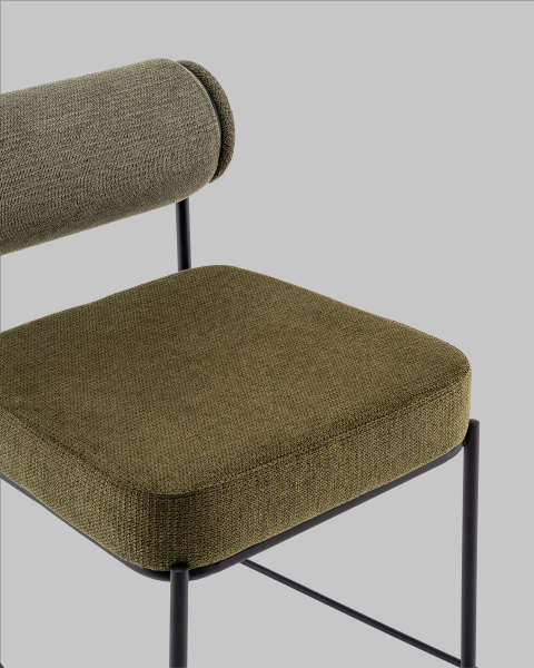 Полубарный стул Ponpoun Totoro Barstool OTE-SH 355+353 bl.l