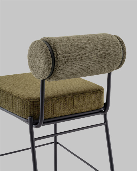 Полубарный стул Ponpoun Totoro Barstool OTE-SH 355+353 bl.l