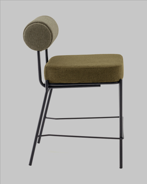 Полубарный стул Ponpoun Totoro Barstool OTE-SH 355+353 bl.l