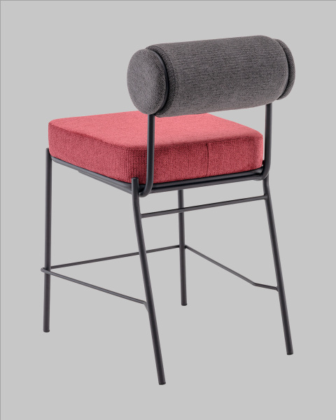 Полубарный стул Ponpoun Totoro Barstool OTE-SH 460+241 bl.l