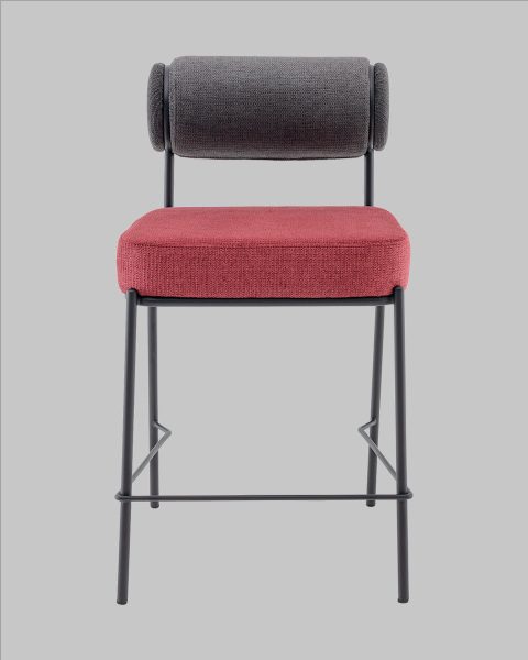 Полубарный стул Ponpoun Totoro Barstool OTE-SH 460+241 bl.l