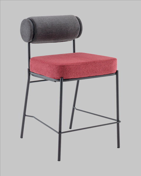 Полубарный стул Ponpoun Totoro Barstool OTE-SH 460+241 bl.l