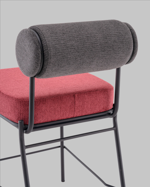Полубарный стул Ponpoun Totoro Barstool OTE-SH 460+241 bl.l