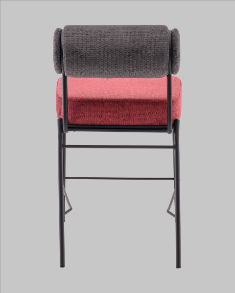 Полубарный стул Ponpoun Totoro Barstool OTE-SH 460+241 bl.l