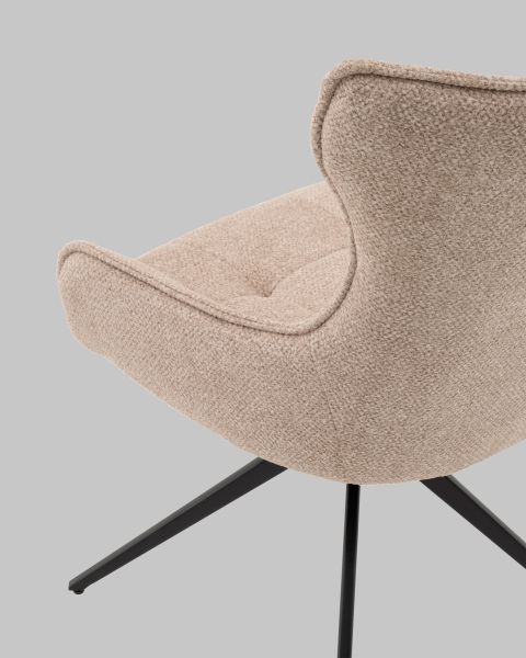 Стул вращающийся Carlene DC-2409007 beige FL26