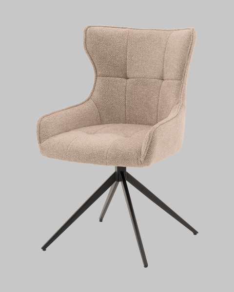 Стул вращающийся Carlene DC-2409007 beige FL26