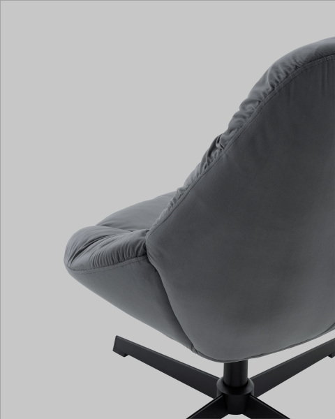 Кресло Оррелл QH-8347KT HLR-21 dark grey