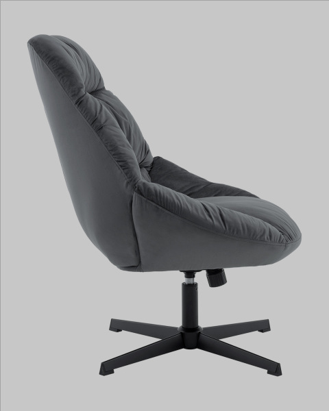 Кресло Оррелл QH-8347KT HLR-21 dark grey