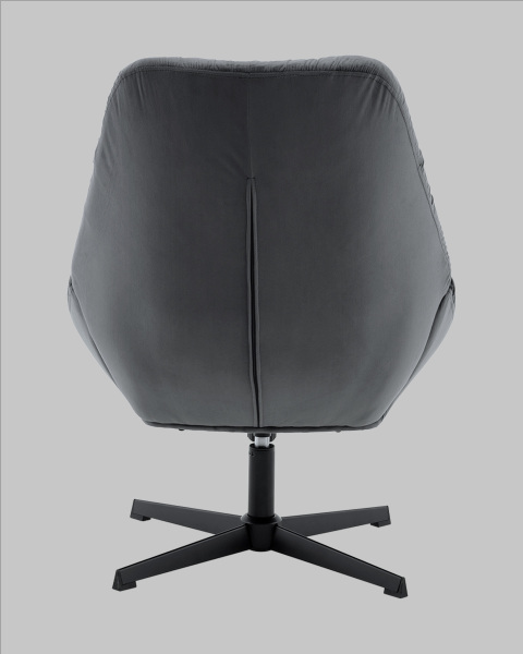 Кресло Оррелл QH-8347KT HLR-21 dark grey