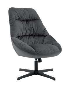 Кресло Оррелл QH-8347KT HLR-21 dark grey