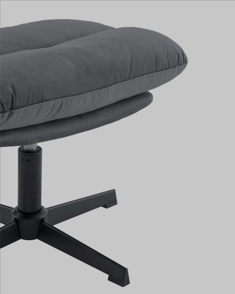 Кресло Оррелл QH-8347KT-OT HLR-21 dark grey