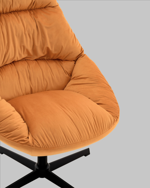 Кресло Оррелл QH-8347KT HLR-43 orange