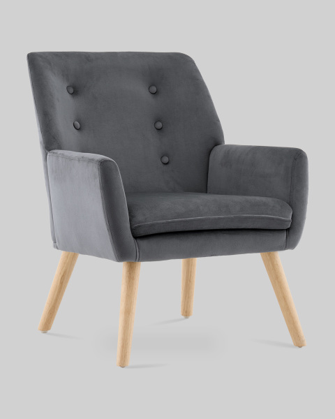 Кресло Райт QH-8808K HLR-21 grey