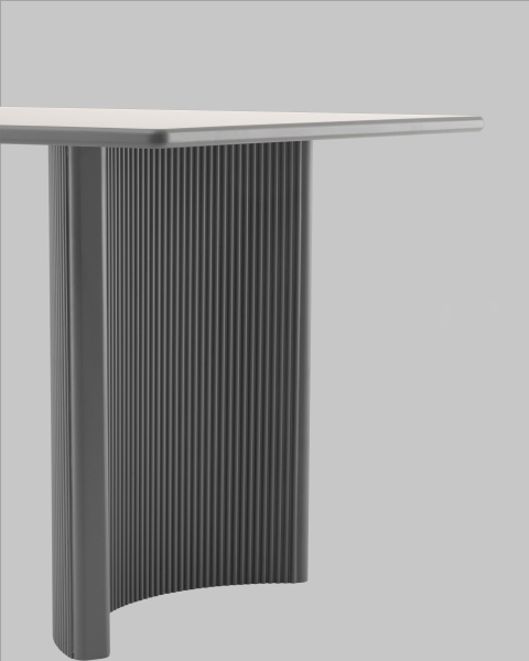 Кухонный стол Stool Group DT-241001 grey 3 top DUAL