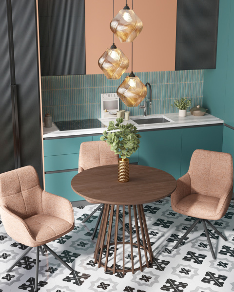 Кухонный стол Stool Group DT-2409001P 73044 top DUAL