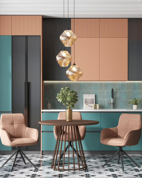 Кухонный стол Stool Group DT-2409001P 73044 top DUAL