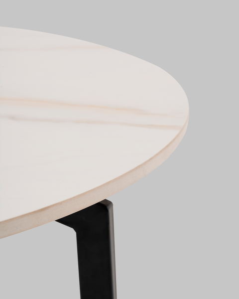 Журнальный стол Stool Group OC-24014R snow white, top DUAL