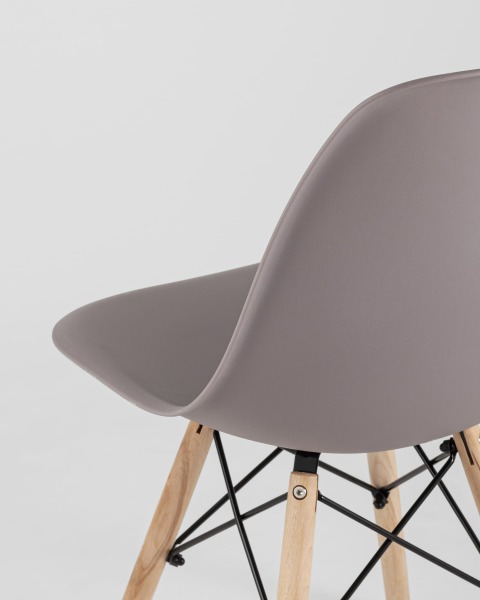 Обеденный стул Style DSW Y801-V SEAT dark grey DUAL