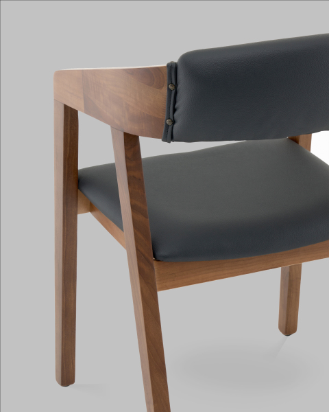 Обеденный стул Stool Group AL 101-woodcarry-S-ecoblack