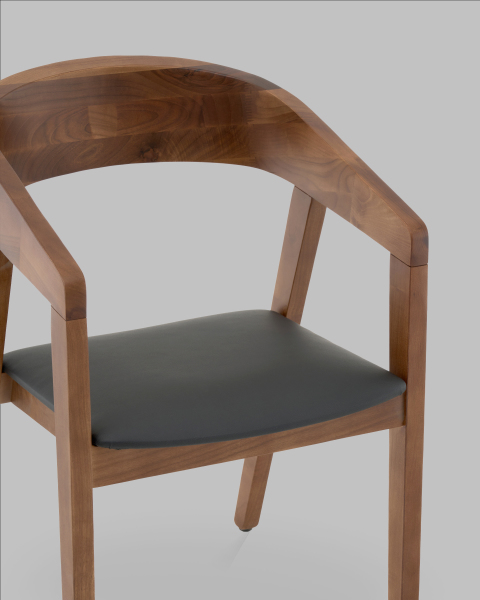 Обеденный стул Stool Group AL 101-woodcarry-ecoblack