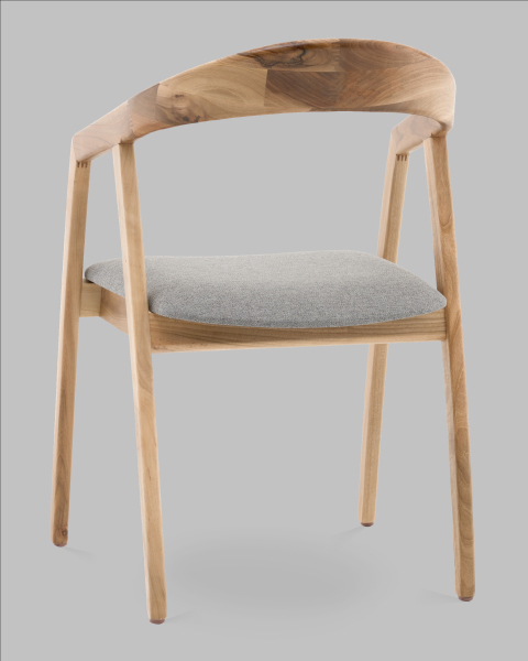 Обеденный стул Stool Group AL 102-woodmilan-grey