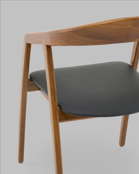 Обеденный стул Stool Group AL 102-woodmilan-ecoblack