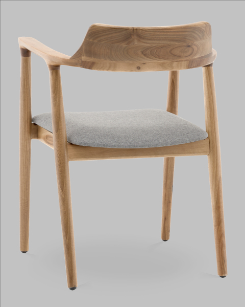 Обеденный стул Stool Group AL 103-woodrimini-grey