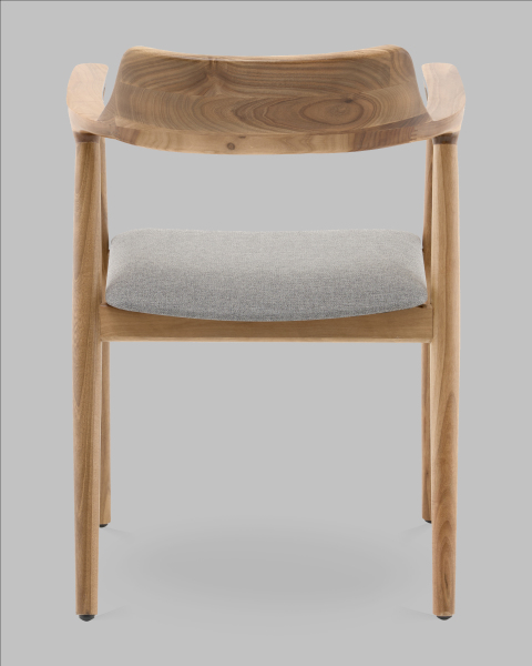 Обеденный стул Stool Group AL 103-woodrimini-grey
