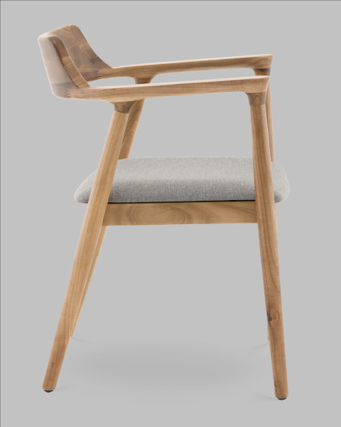 Обеденный стул Stool Group AL 103-woodrimini-grey