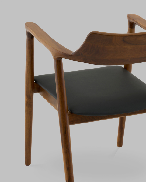 Обеденный стул Stool Group AL 103-woodrimini-ecoblack